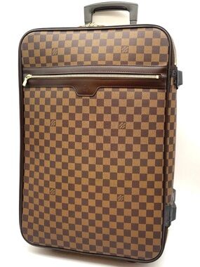 Auth Louis Vuitton Damier Ebene Pegasus 55 Carry-on Suitcase